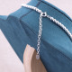 Collier "perles d'argent" - 4mm