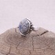 Bague en argent et pierre aventurine
