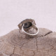 Bague en argent et pierre aventurine