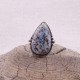 Bague en argent et pierre jaspe mont K2