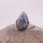 Bague en argent et pierre jaspe mont K2