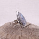 Bague en argent et pierre jaspe mont K2
