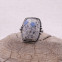Bague en argent et pierre jaspe mont K2
