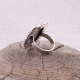 Bague en argent et pierre jaspe mont K2