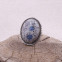 Bague en argent et pierre jaspe mont K2