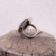 Bague en argent et pierre jaspe mont K2