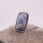 Bague en argent et pierre jaspe mont K2