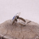 Bague en argent et pierre jaspe mont K2