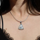 Pendentif en argent et pierre jaspe mont K2