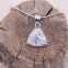 Pendentif en argent et pierre jaspe mont K2