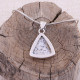 Pendentif en argent et pierre jaspe mont K2