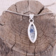 Pendentif en argent et pierre jaspe mont K2