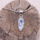 Pendentif en argent et pierre jaspe mont K2