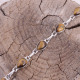 Bracelet en argent et oeil de tigre