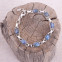 Bracelet en argent et labradorite