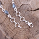 Bracelet en argent et labradorite