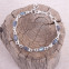 Bracelet en argent et labradorite