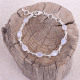 Bracelet en argent et pierre de lune
