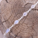 Bracelet en argent et pierre de lune