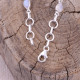 Bracelet en argent et pierre de lune