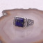 Bague en argent et lapis lazuli