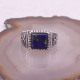 Bague en argent et lapis lazuli