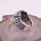 Bague en argent et cuivre - lion bouddhiste
