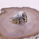 Bague en argent et cuivre - ganesh