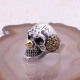 Bague en argent et cuivre - clown