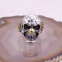Bague en argent et cuivre - clown