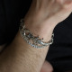 Bracelet en argent - scorpions