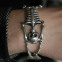 Bracelet en argent - squelette articulé