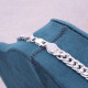 Chaine en argent - maille gourmette