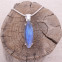 Pendentif en argent et labradorite