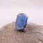 Bague en argent et labradorite