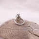 Bague en argent et labradorite