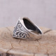 Bague en argent illuminati