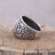 Bague en argent illuminati