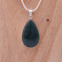 Pendentif en argent pierre aventurine