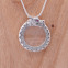 Pendentif en argent loupe