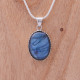 Pendentif en argent pierre labradorite