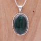 Pendentif en argent pierre aventurine