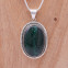 Pendentif en argent pierre aventurine
