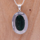 Pendentif en argent pierre aventurine